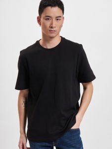 lässiges Jack & Jones Herren T-Shirt mit Baumwolle Schwarz