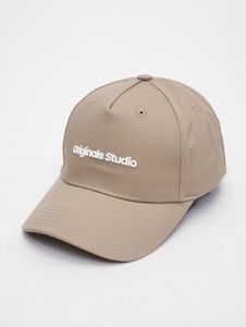 lässige Jack & Jones Unisex Cap mit Baumwolle Beige