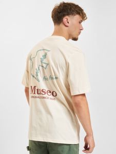 Casual Jack & Jones men's T-shirt with cotton, beige