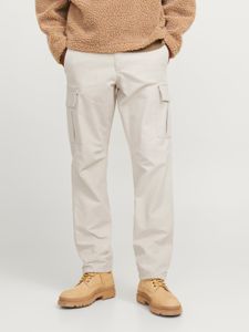 moderne Jack & Jones Herren Jeans mit Baumwolle Beige