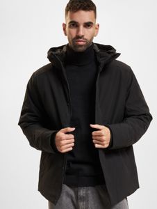 Casual Jack & Jones men's stretch jacket, black
