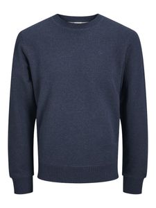 Felpa da uomo morbida Jack & Jones in cotone, blu navy