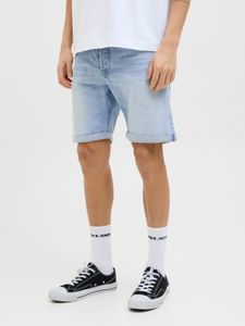 lässige Jack & Jones Herren Shorts Stretch mit Baumwolle Blau