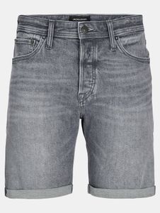 Comodi pantaloncini elasticizzati da uomo Jack & Jones in cotone, grigi