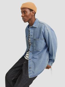 bequemes Jack & Jones Herren Polo-Shirt mit Baumwolle Blau