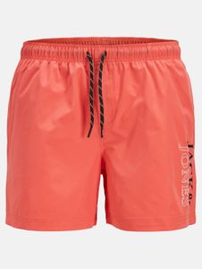 Casual Jack & Jones men's trousers, red