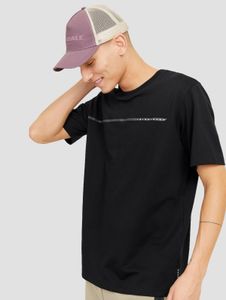 sportliches Jack & Jones Herren T-Shirt Schwarz