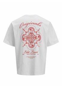 T-shirt casual da uomo Jack & Jones in cotone, bianca