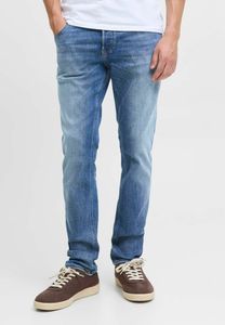 Pantalones vaqueros elásticos informales para hombre de Jack & Jones con algodón, color azul.
