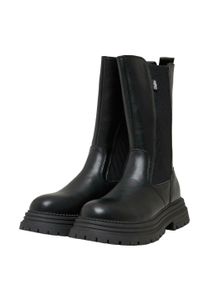 markante Buffalo Damen Boots Schwarz