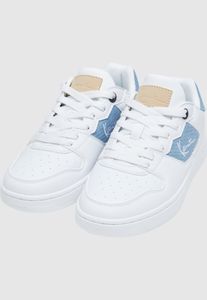 Sneakers casual da donna Karl Kani, bianco/blu