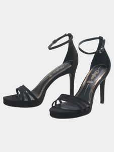 moderne Buffalo Damen Sandalen Schwarz