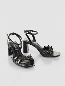 lässige Buffalo Damen Sneaker Schwarz