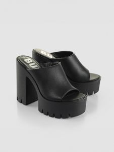 lässige Buffalo Damen Sneaker Schwarz