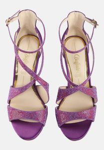 sportliche Buffalo Damen Sneaker Violett