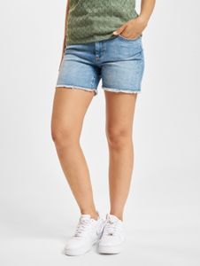 lässige Only Damen Shorts Skinny Fit Blau