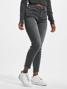 stylische Only Damen Jeans Slim Fit Stretch Reißverschluss mit Baumwolle Grau