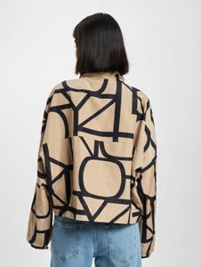 Modern Only women's jacket with zippers and pockets, beige