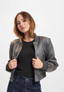 lässige Only Damen Jacke Anthraztit