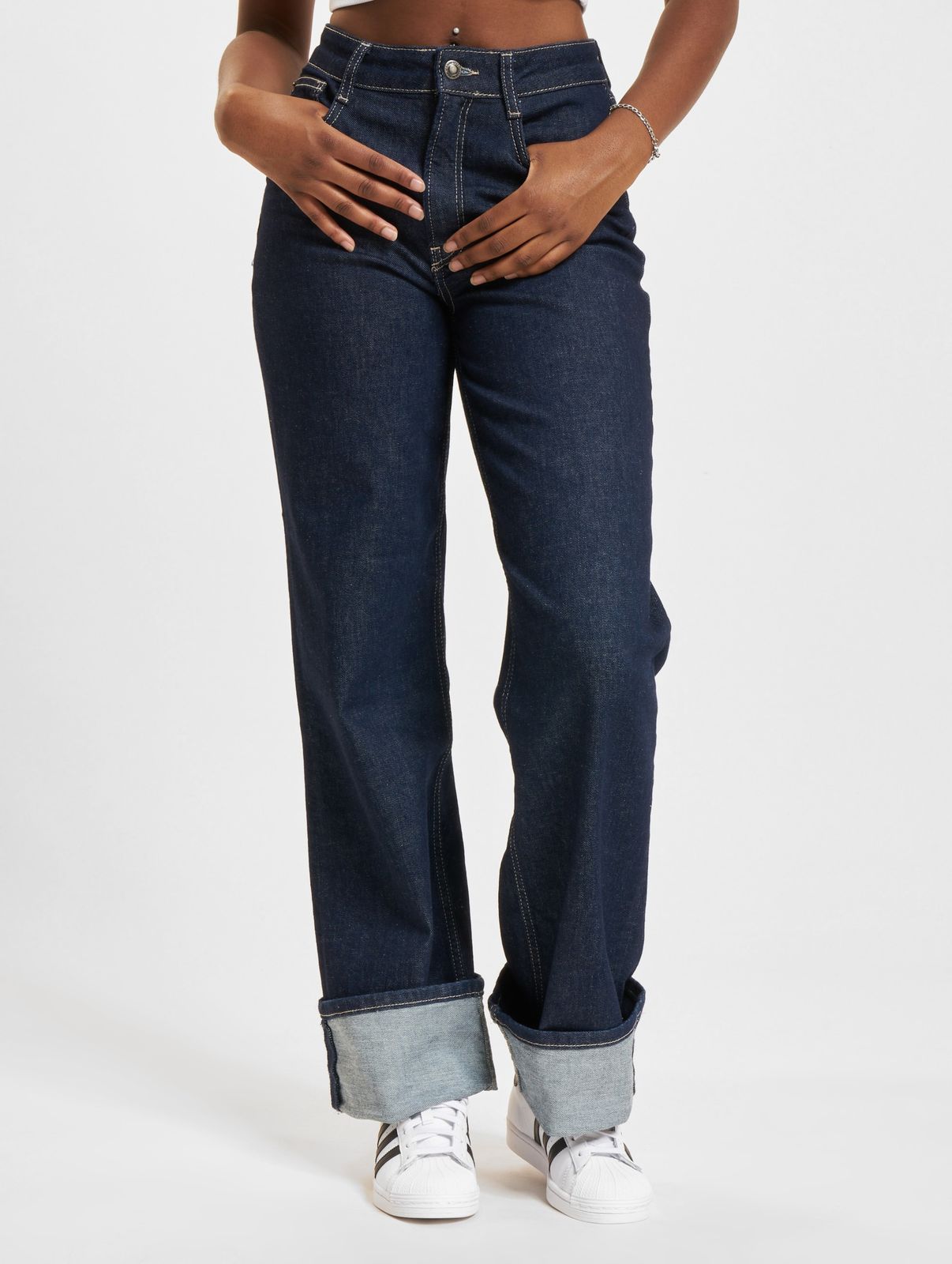 Comfortable Only women's jeans with cotton, blue
