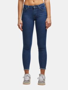 lässige Only Damen Jeans Skinny Fit Stretch mit Baumwolle Blau
