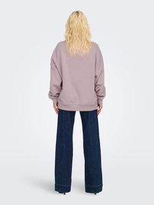 weiches Only Damen Sweatshirt mit Baumwolle Grau