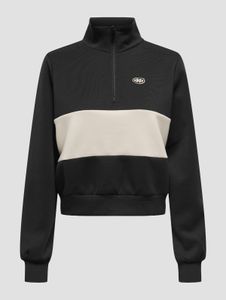 modernes Only Damen Sweatshirt mit Baumwolle Schwarz