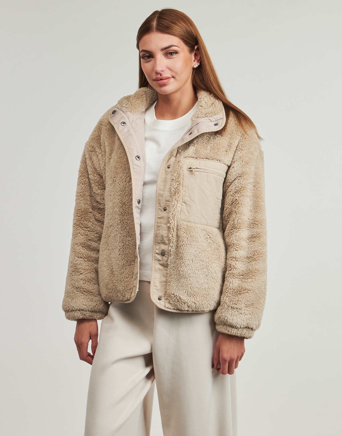 ONLY Damen Jacke Beige