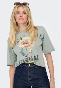 Modern Only women's T-shirt with cotton, green