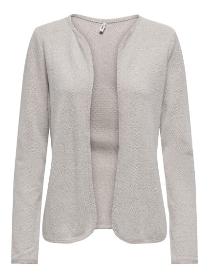ONLY Damen Jacke Baumwolle Grau