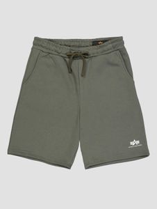 bequeme Alpha Industries Herren Shorts mit Baumwolle Militär-Grün