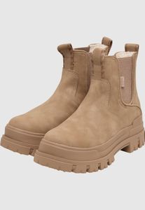 moderne Buffalo Damen Boots Braun