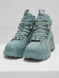 lässige Buffalo Damen Boots Blau