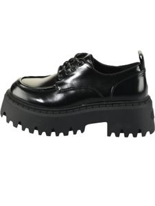 lässige Buffalo Damen Sneaker Schwarz