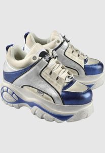 moderne Buffalo Damen Sneaker Blau
