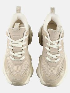Casual Buffalo women's sneakers, beige