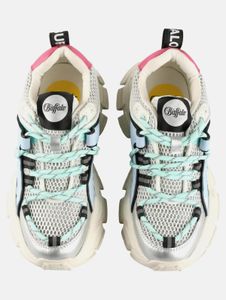 Sneakers sportive da donna Buffalo bianche/multicolore
