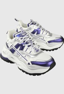 Sneakers casual da donna Buffalo, bianche