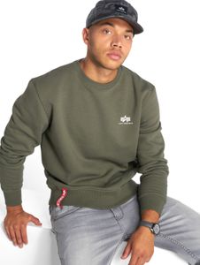 bequemes Alpha Industries Herren Sweatshirt mit Baumwolle Grün