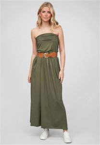 modisches Cloud5ive Damen Kleid Stretch Grün