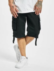 sommerliche Alpha Industries Herren Shorts mit Baumwolle Schwarz