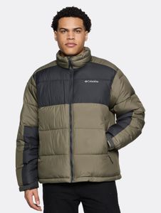 funktionale Columbia Herren Jacke Oliv-Grün/Schwarz