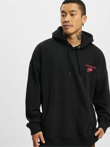 Sweat à capuche Only & Sons pour homme, confortable, avec cordon de serrage et poignets côtelés, noir.