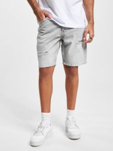 sommerliche Only & Sons Herren Shorts mit Baumwolle Grau