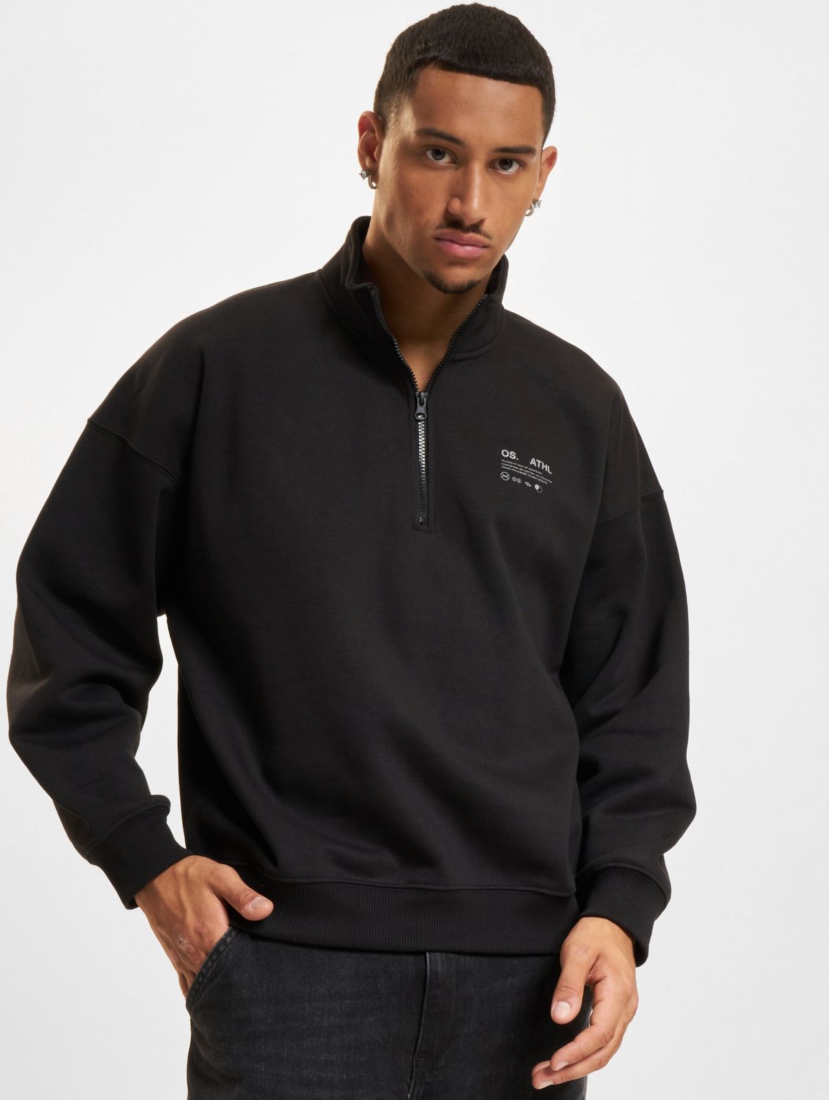 Soft Only & Sons men's sweatshirt with cotton, black
