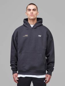 lässiger Fast and Bright Herren Hoodie mit Baumwolle Grau