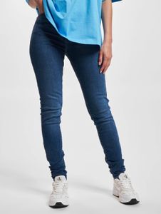 Modern Levi's women's stretch jeans with zip pockets, cotton, blue