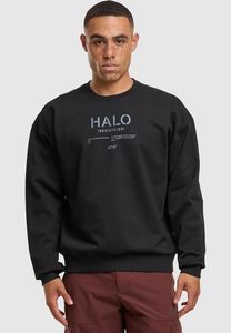 Modern HALO men's sweatshirt with cotton, black