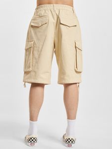 lässige Redefined Rebel Herren Shorts Stretch mit Baumwolle Beige