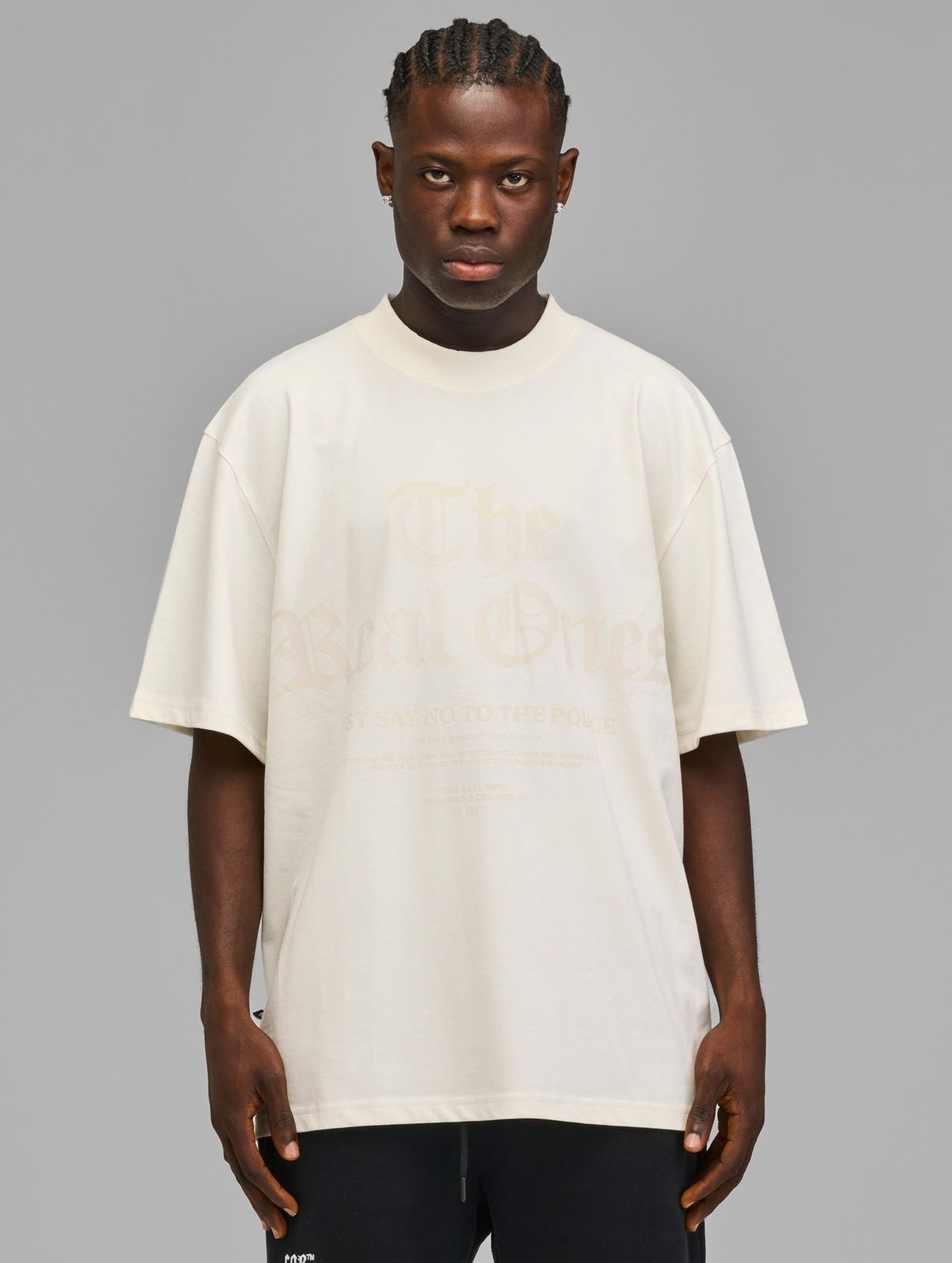 modernes Fast and Bright Herren T-Shirt mit Baumwolle Weiß